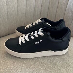 Women's High Line Leather Lace Up Sneakers